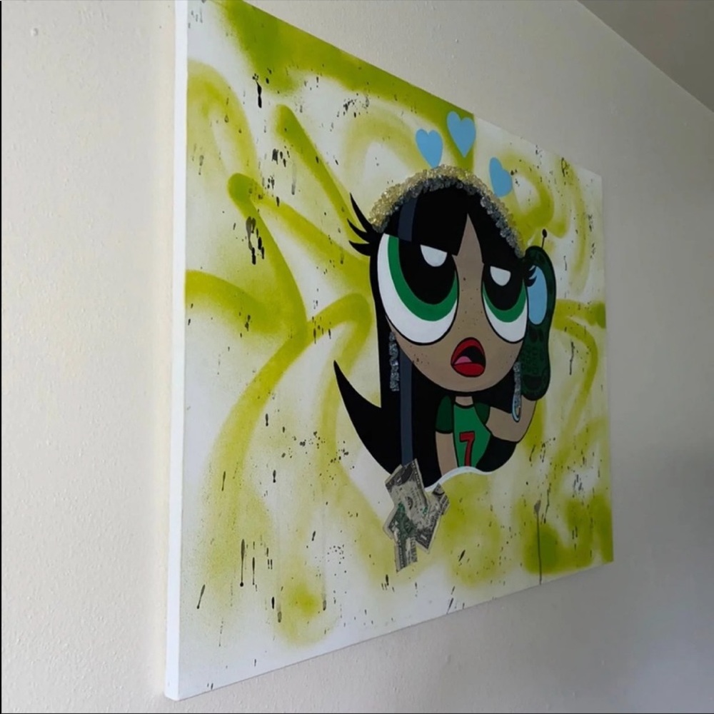 Money powerpuff canvas - Picture 2 of 4